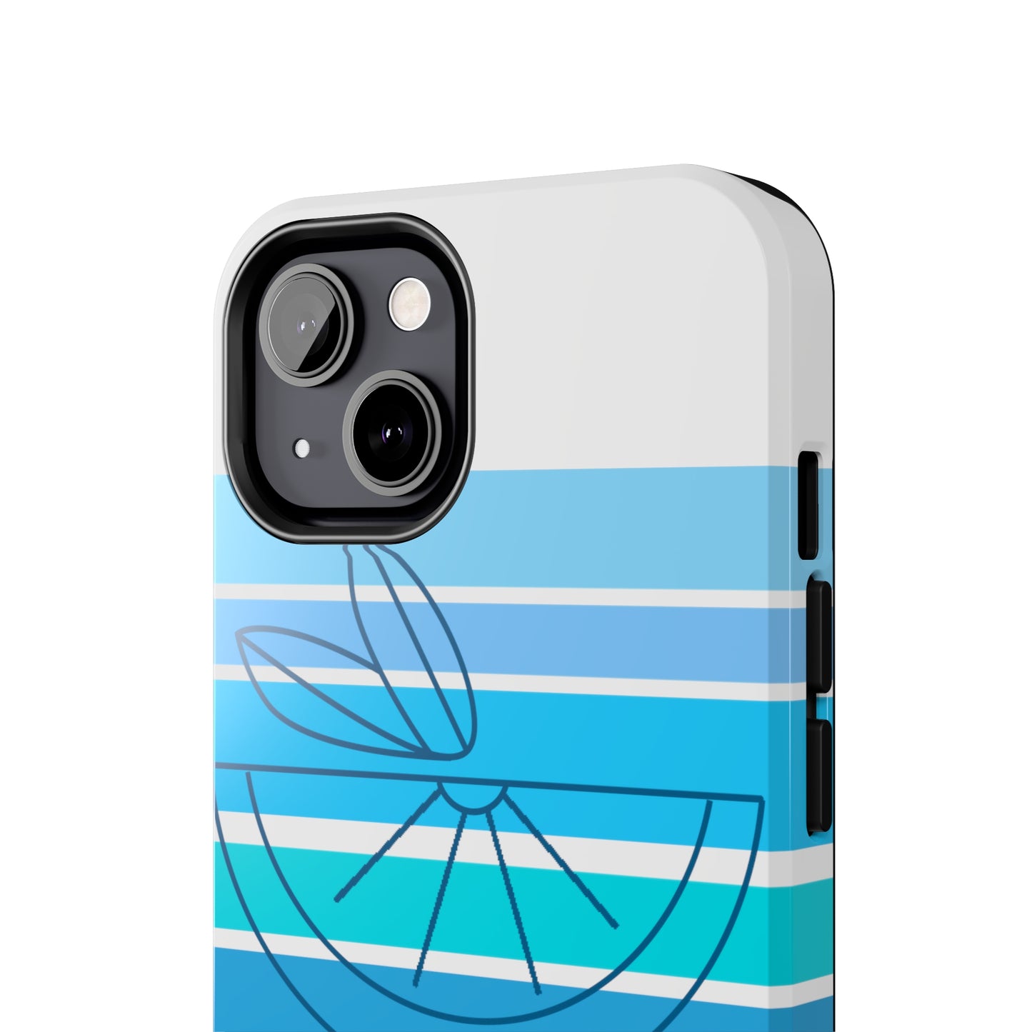 HLC Blue Stripes Tough Phone Cases