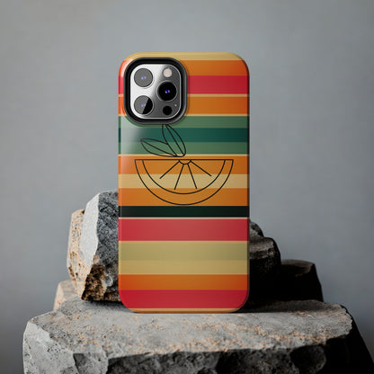 Vintage Stripes Tough Phone Cases