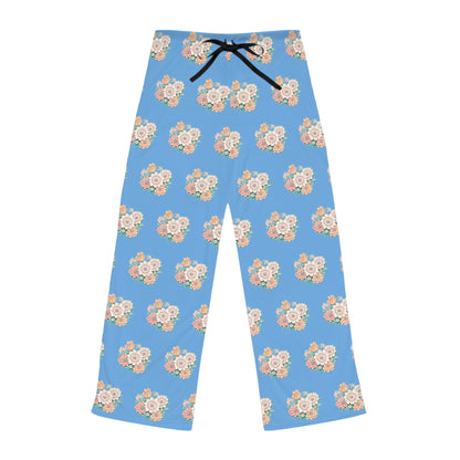 Hail Mary Flower Women's Pajama Pants (AOP)