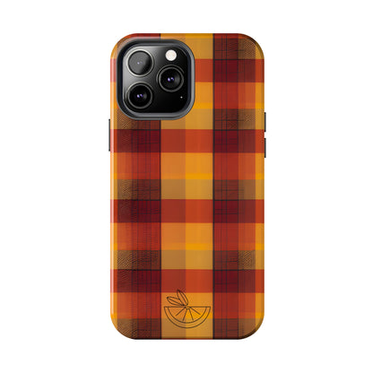 Vintage Fall Plaid HLC Tough Phone Cases