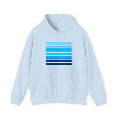 HLC Blue Stripes Unisex Heavy Blend™ Hooded Sweatshirt