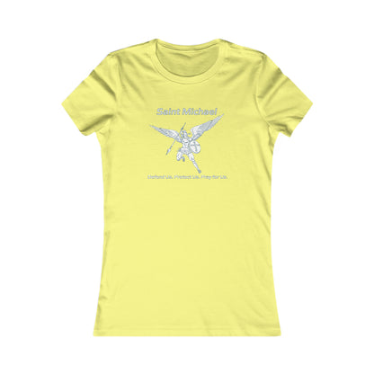 Archangels Saint Michael Women's Favorite Tee