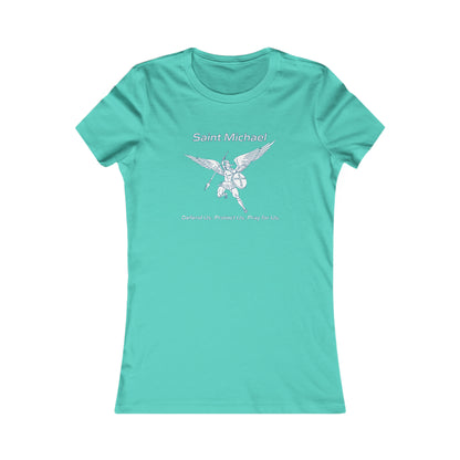 Archangels Saint Michael Women's Favorite Tee