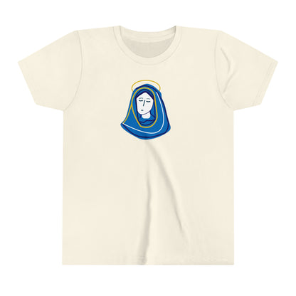 Hail Mary front graphic Youth Short Sleeve Tee