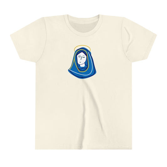 Hail Mary front graphic Youth Short Sleeve Tee