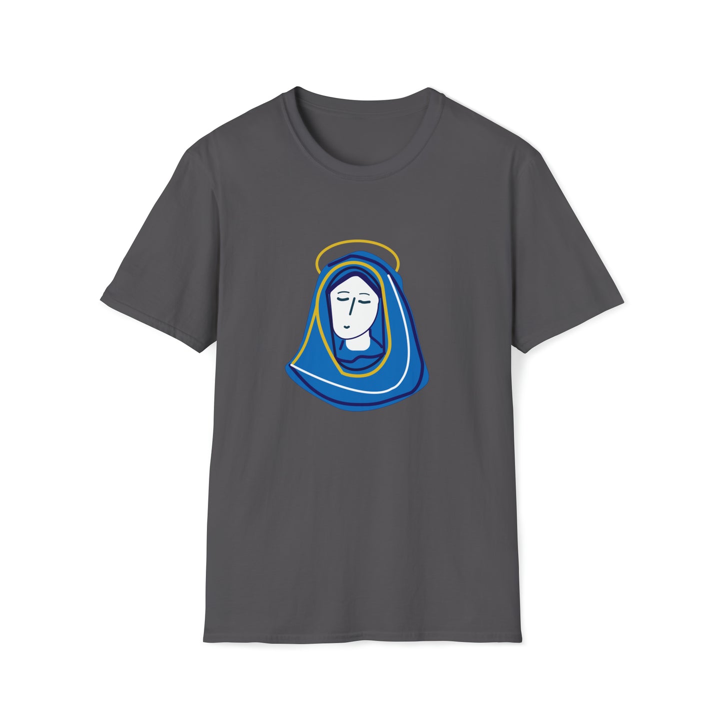 Hail Mary w/prayer Unisex Softstyle T-Shirt