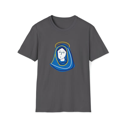 Hail Mary w/prayer Unisex Softstyle T-Shirt