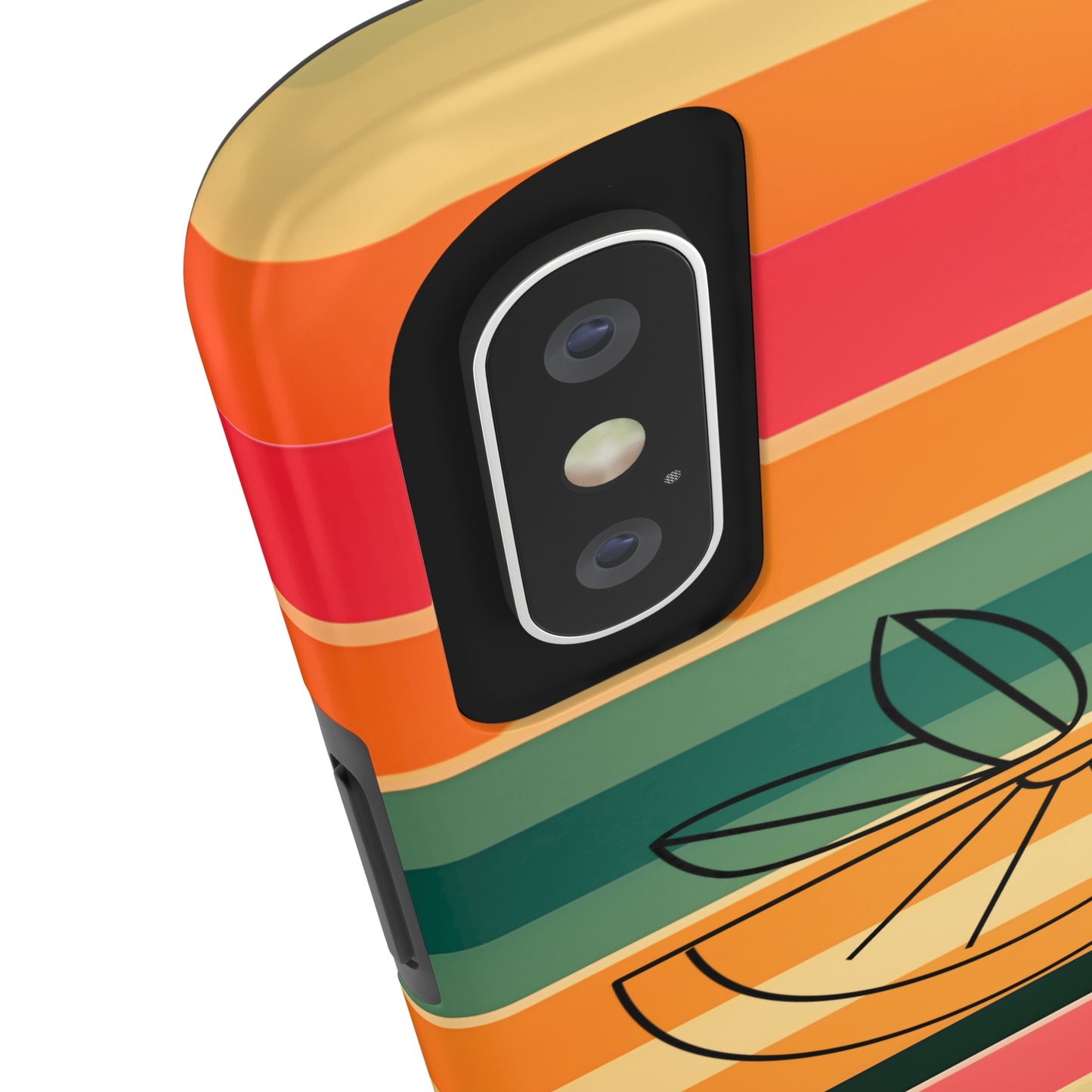 Vintage Stripes Tough Phone Cases