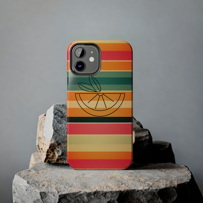 Vintage Stripes Tough Phone Cases