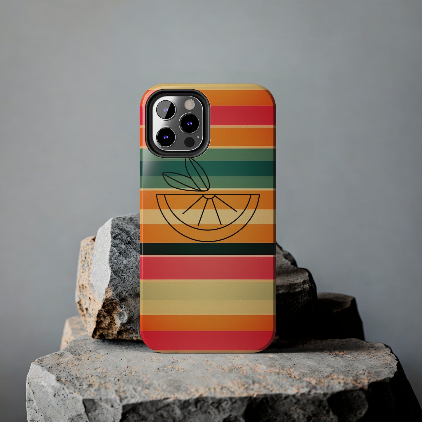 Vintage Stripes Tough Phone Cases