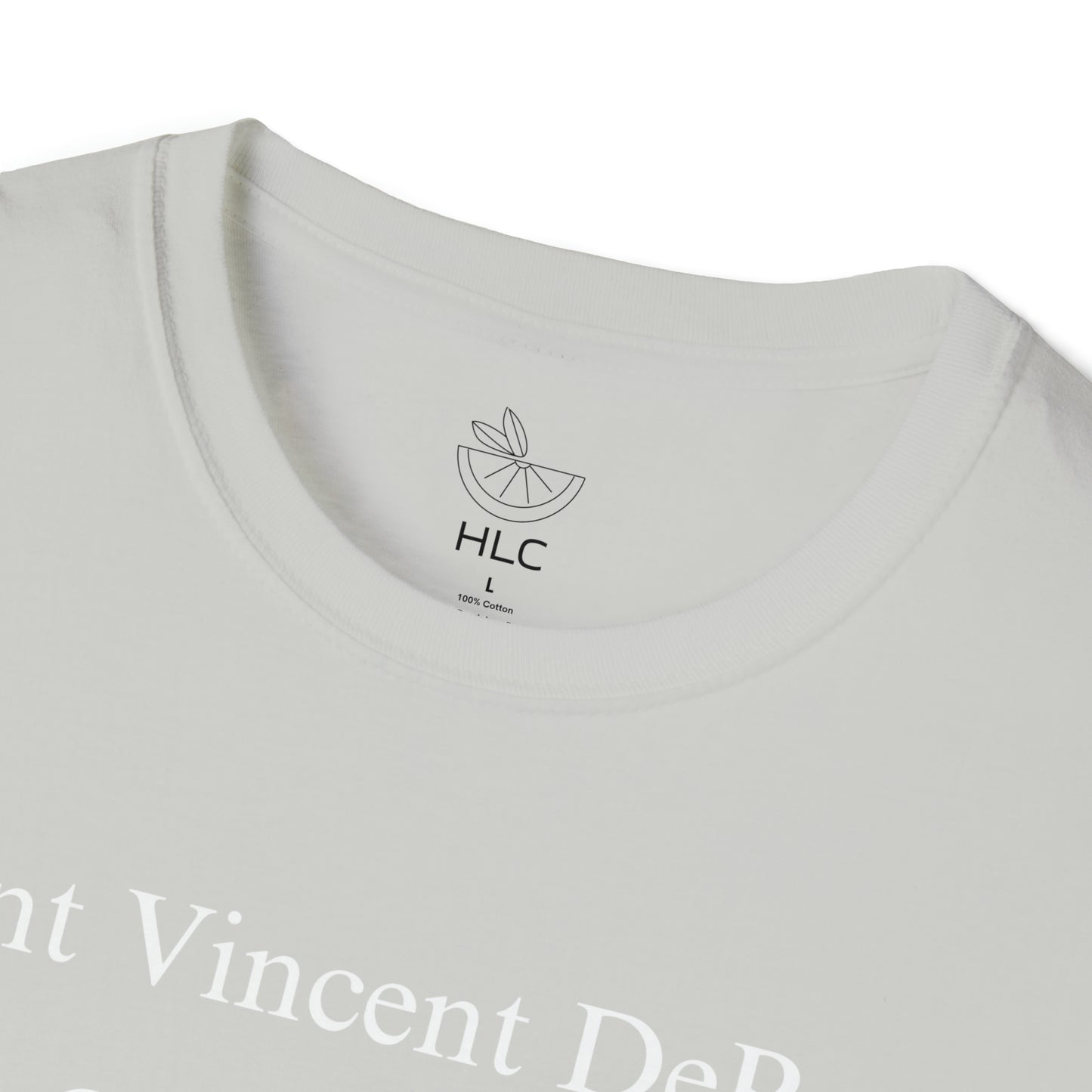 Saint Vincent DePaul Pray for Us Unisex Softstyle T-Shirt