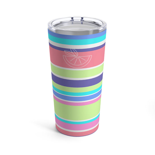 HLC Beachy Stripes Tumbler 20oz