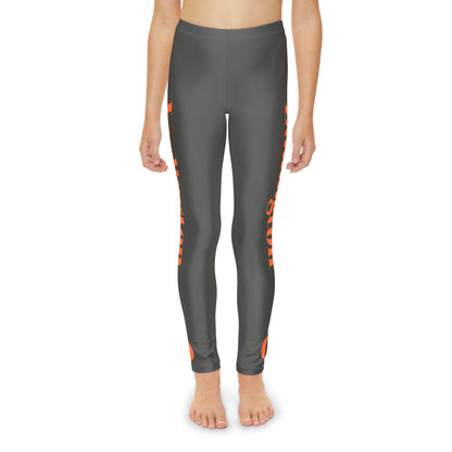 Orioles Fan w Side Print Youth Full-Length Leggings (AOP)