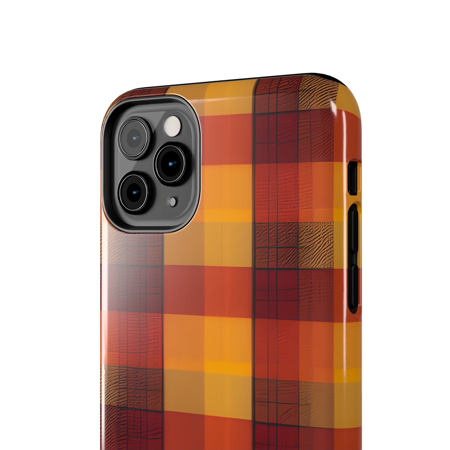 Vintage Fall Plaid HLC Tough Phone Cases