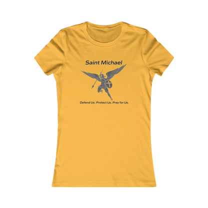 Archangel Saint Michael Women's Favorite Tee