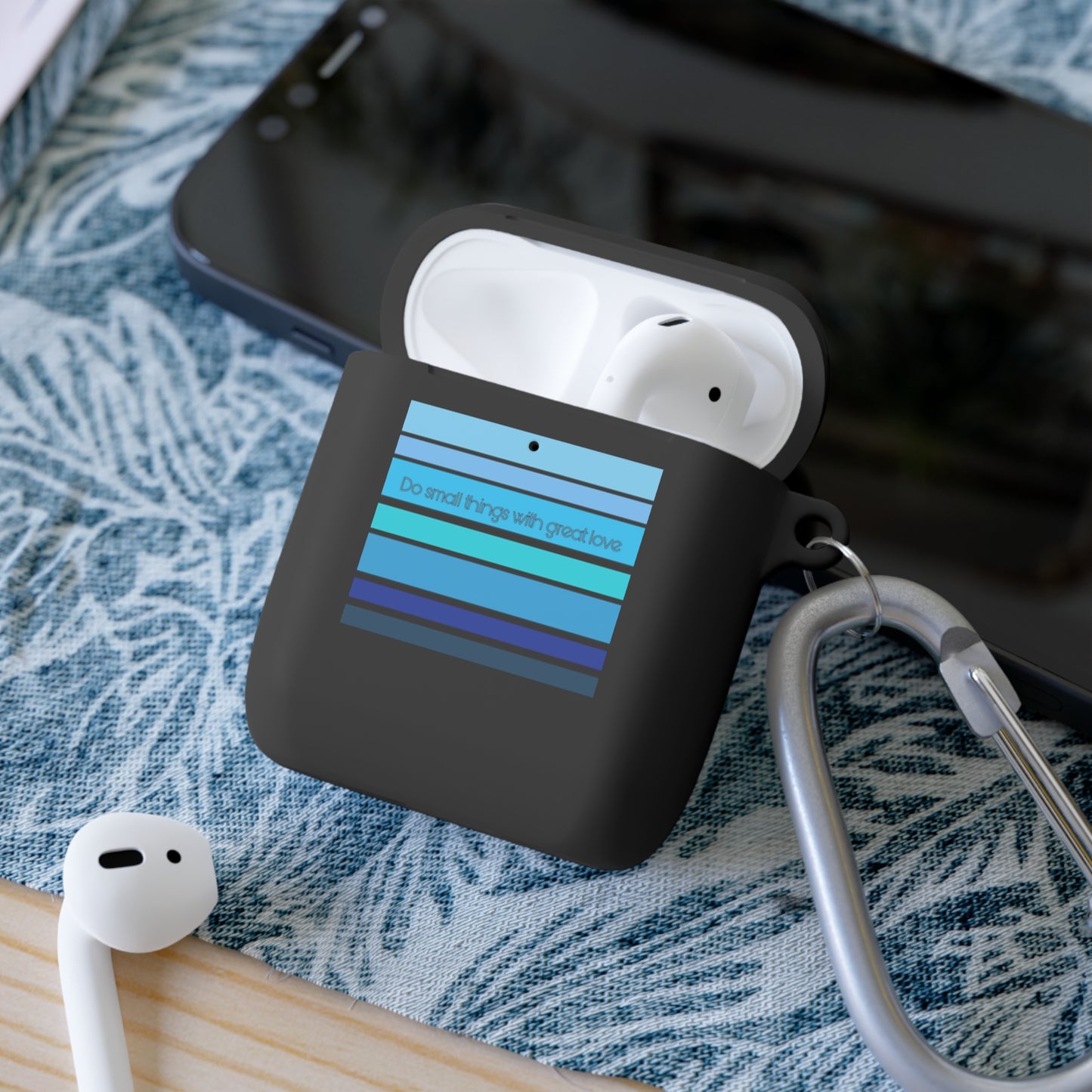 HLC Blue Stripes AirPods and AirPods Pro Case Cover