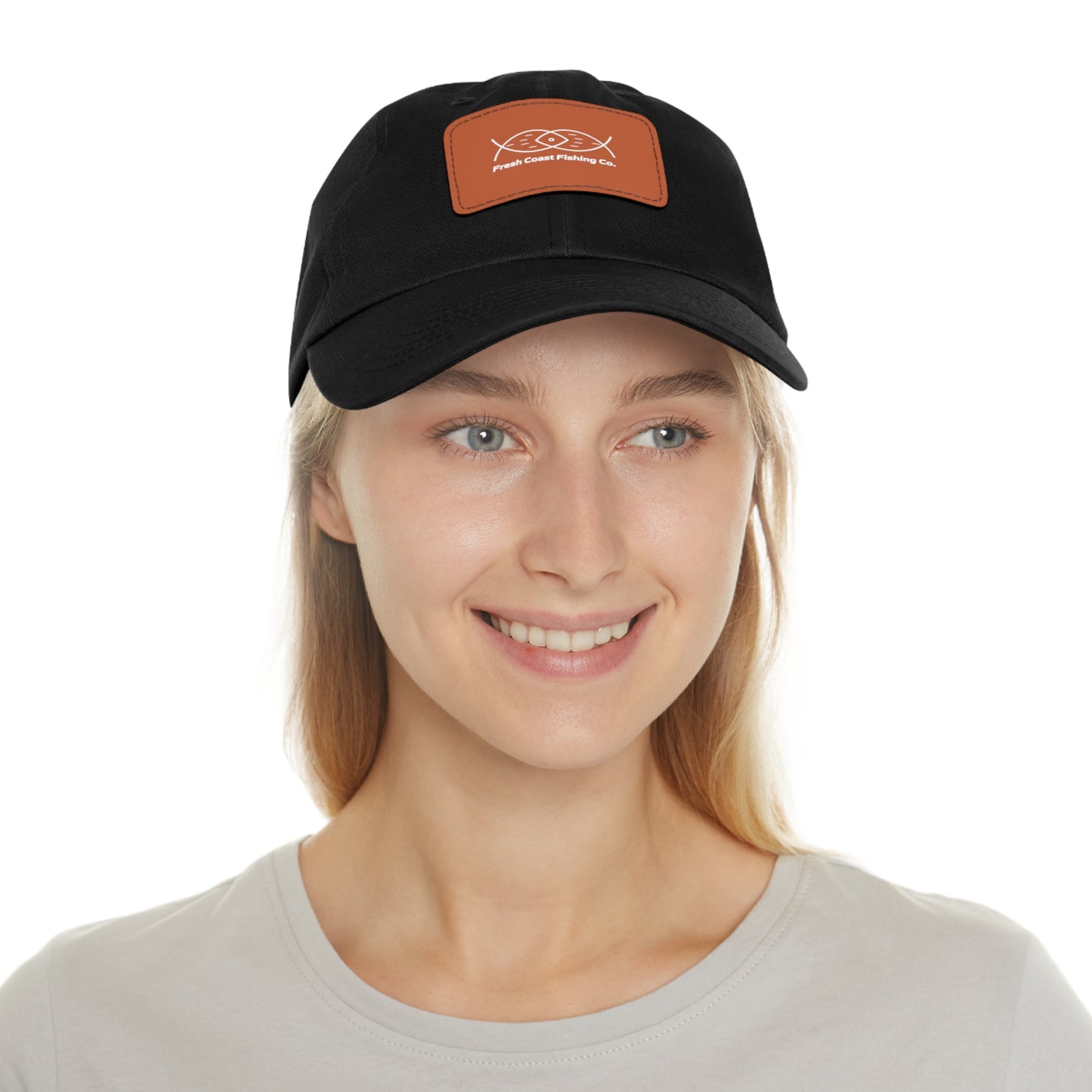 Fresh Coast Fishing Co. Hat with Leather Patch (Rectangle)