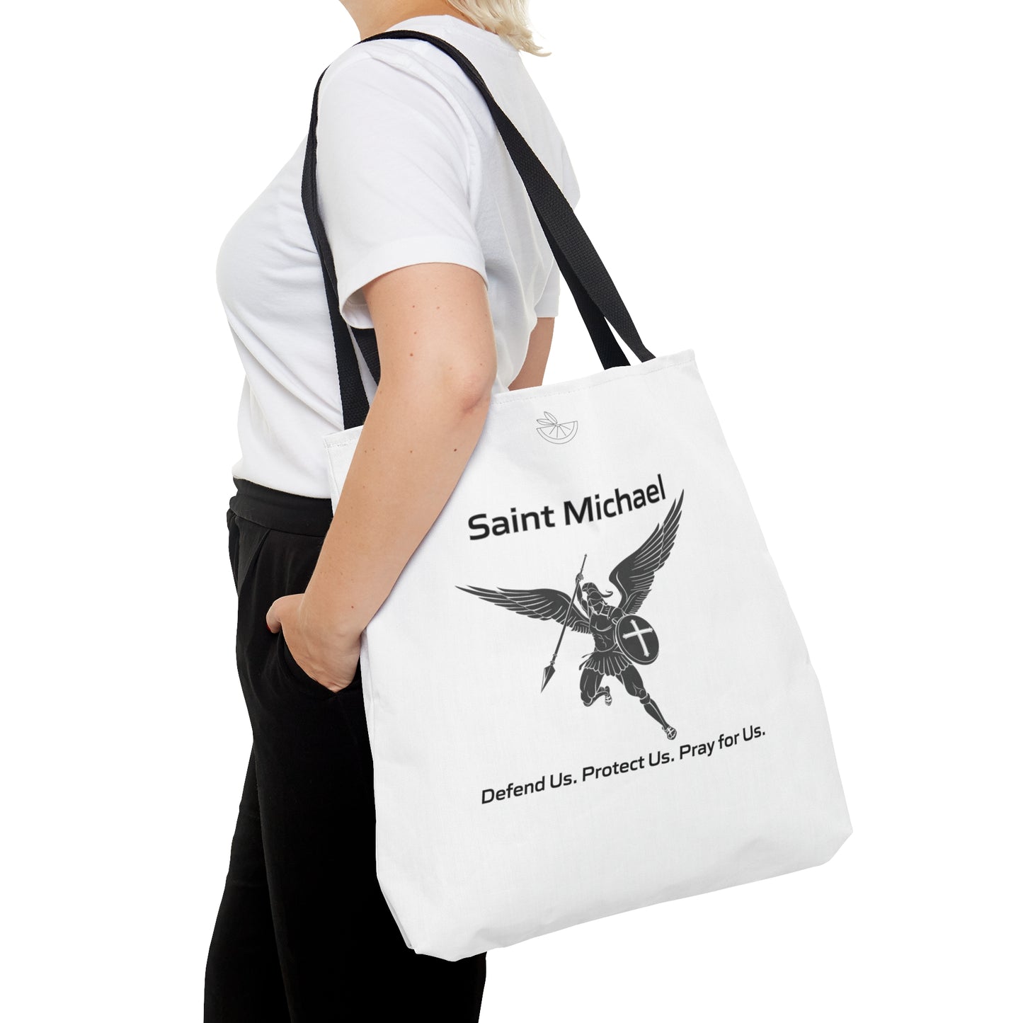 Archangel Saint Michael Tote Bag