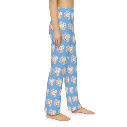 Hail Mary Flower Kids Pajama Pants (AOP)