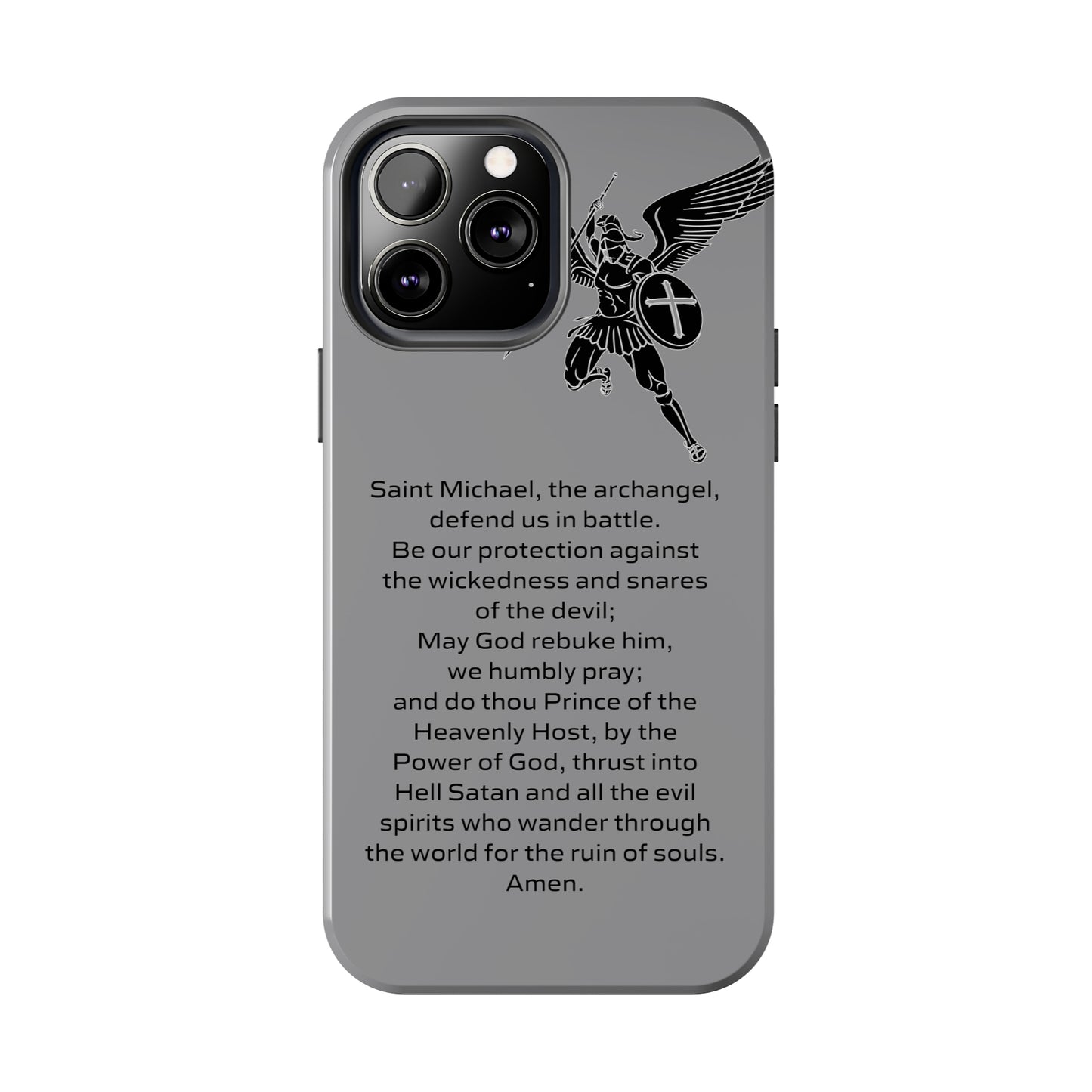 Saint Michael Art Design Tough Phone Cases