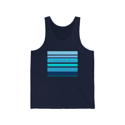 HLC Blue Stripes DSTWGL Unisex Jersey Tank