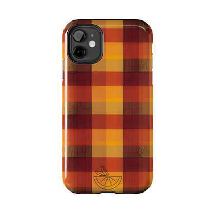 Vintage Fall Plaid HLC Tough Phone Cases