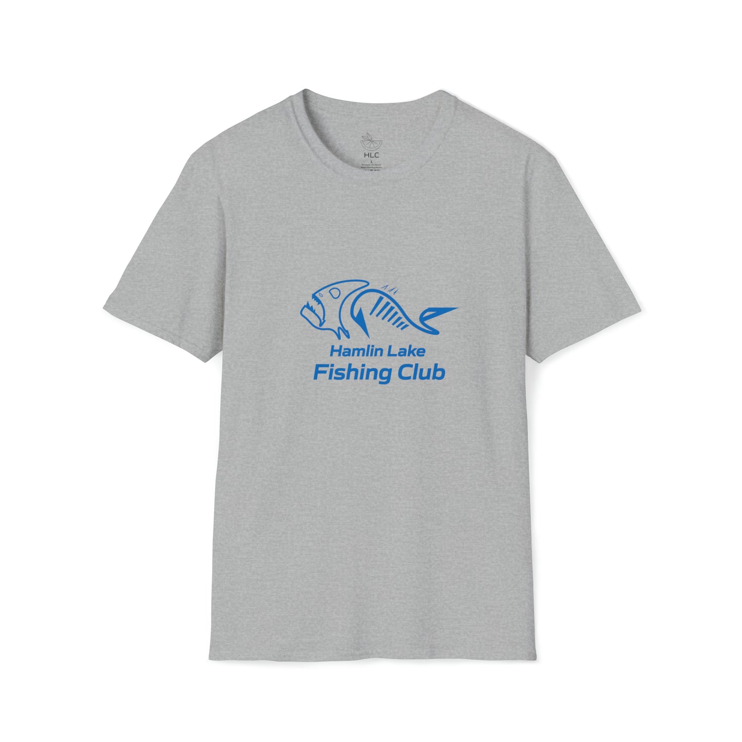 FCF Co. Hamlin Lake Fishing  Club Unisex Softstyle T-Shirt