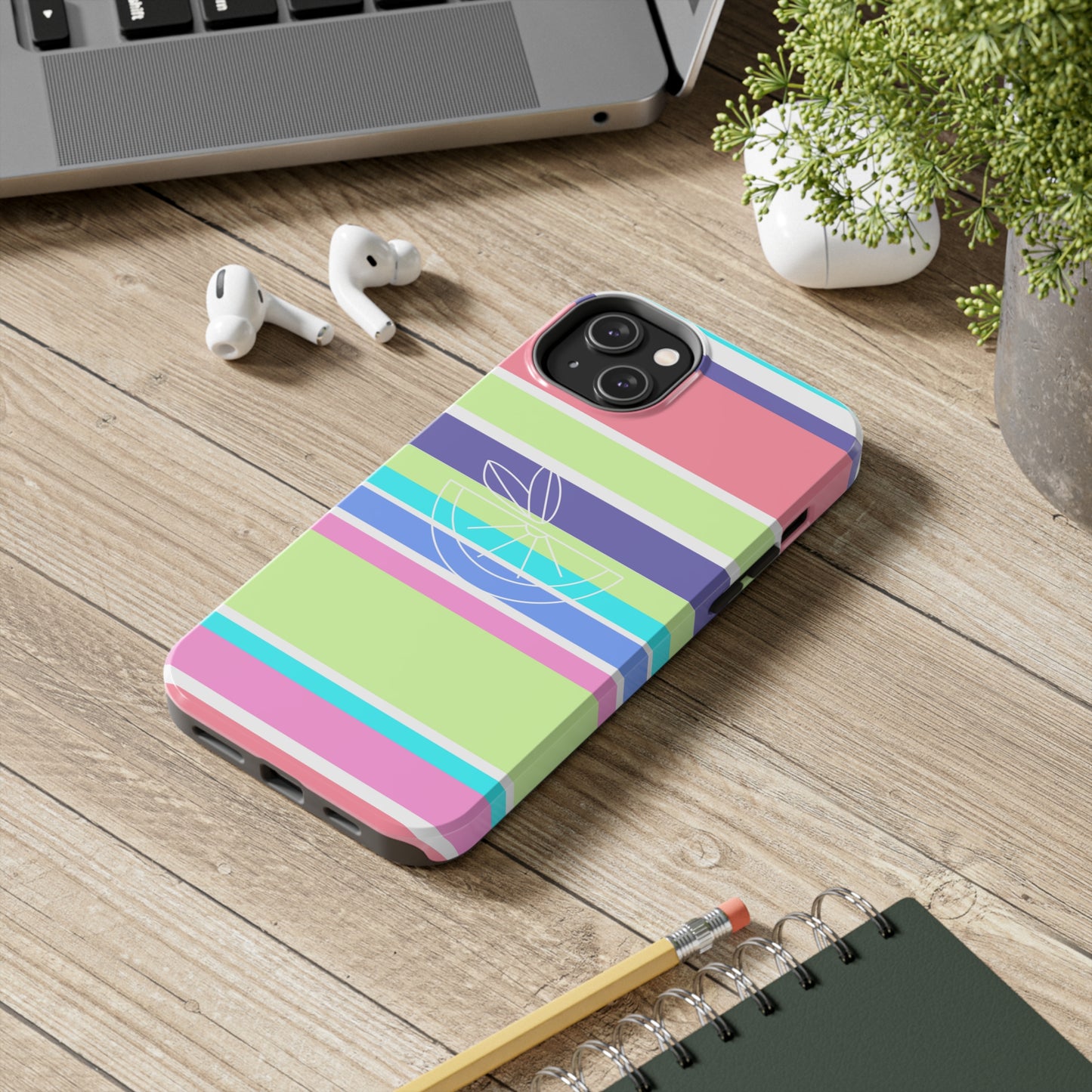 Beachy Stripes Tough Phone Cases