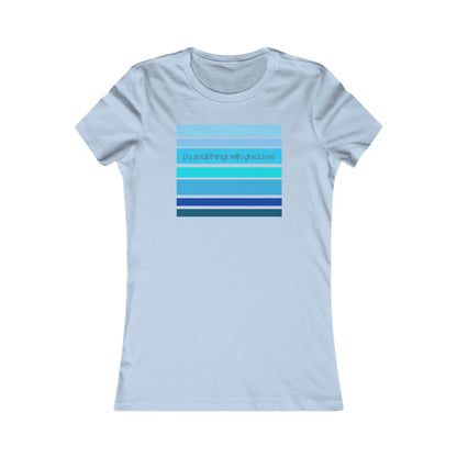 HLC Blue Stripes Women's Favorite Tee