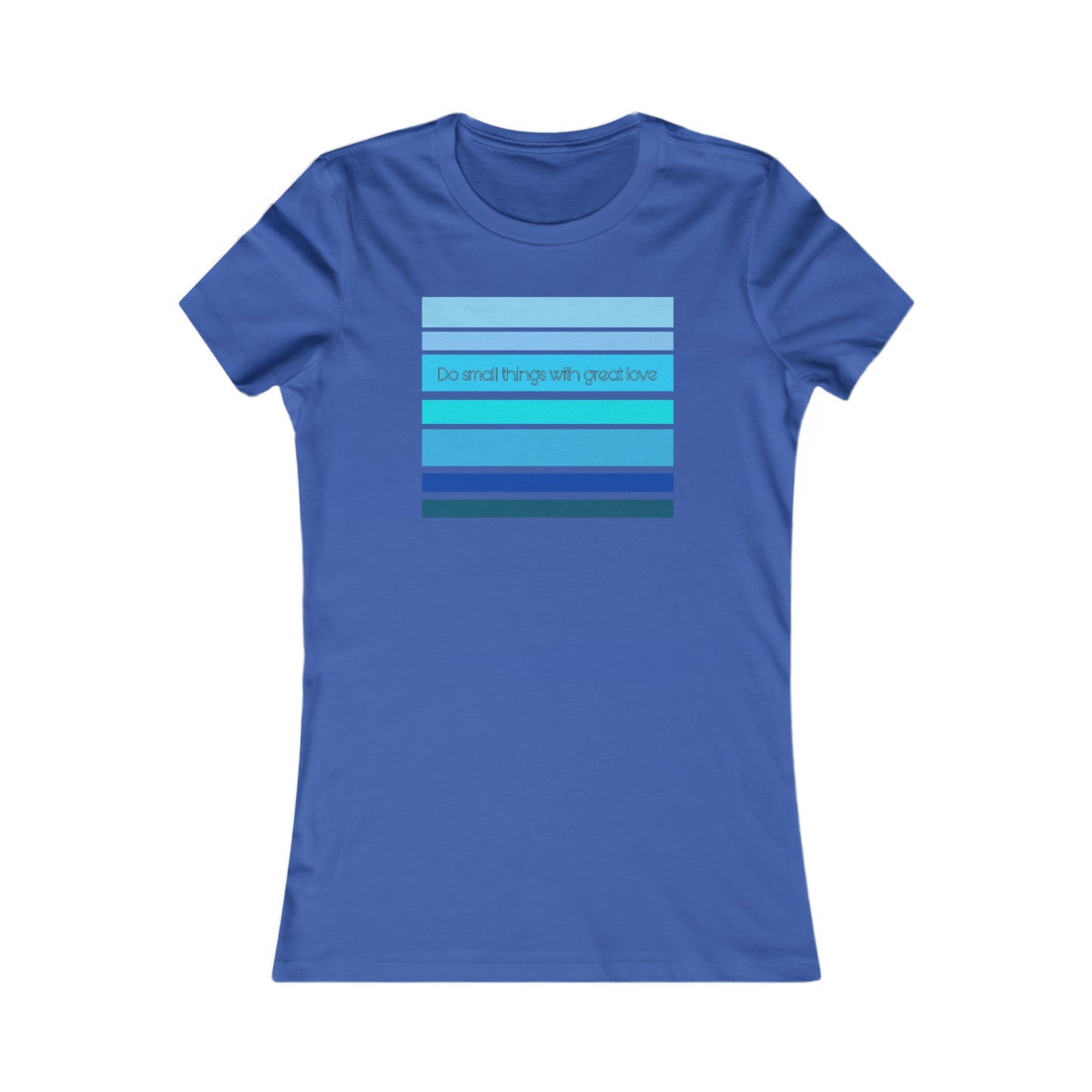 HLC Blue Stripes Women's Favorite Tee