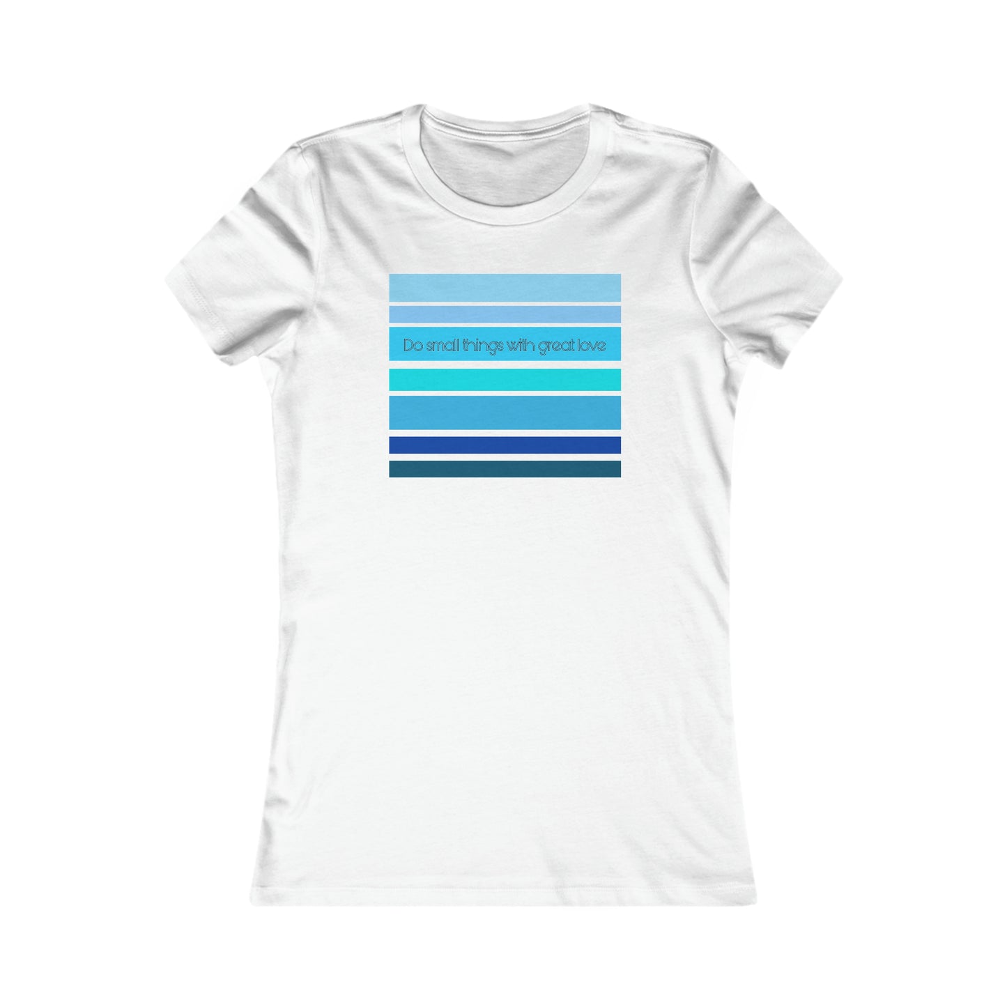 HLC Blue Stripes Women's Favorite Tee