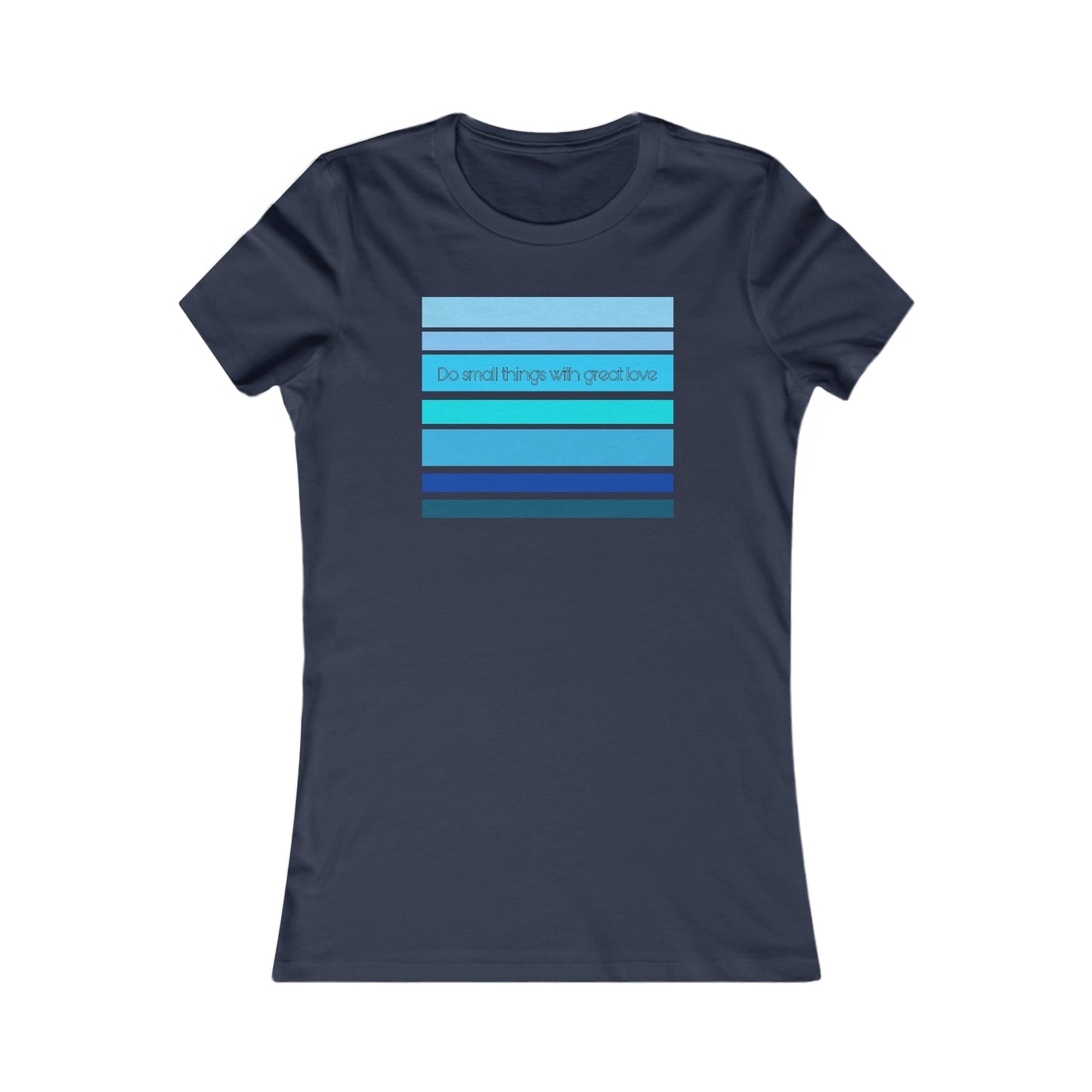 HLC Blue Stripes Women's Favorite Tee