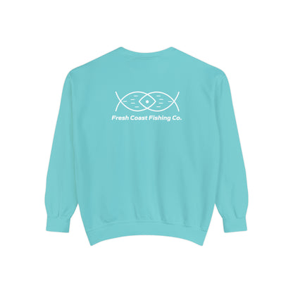 FCF Co. Hamlin Lake Fishing Club Unisex Garment-Dyed Sweatshirt