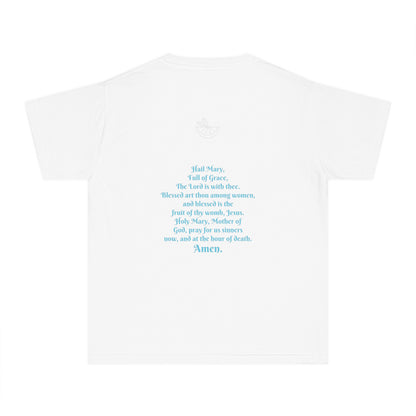 Hail Mary FoG w/prayer Youth Midweight Tee