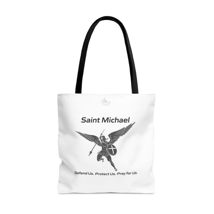 Archangel Saint Michael Tote Bag