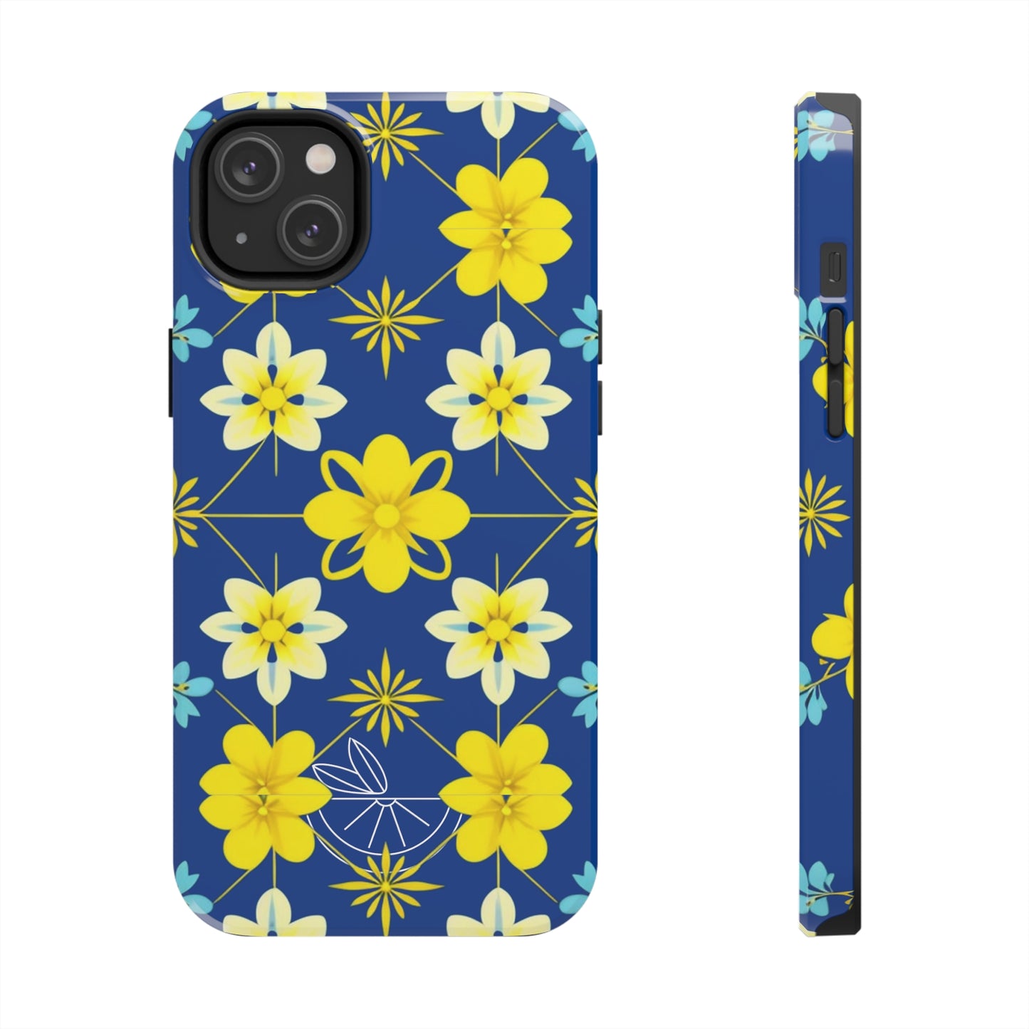 Vintage Yellow Flowers Tough Phone Cases