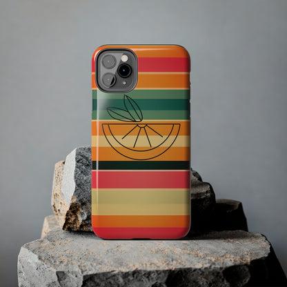 Vintage Stripes Tough Phone Cases