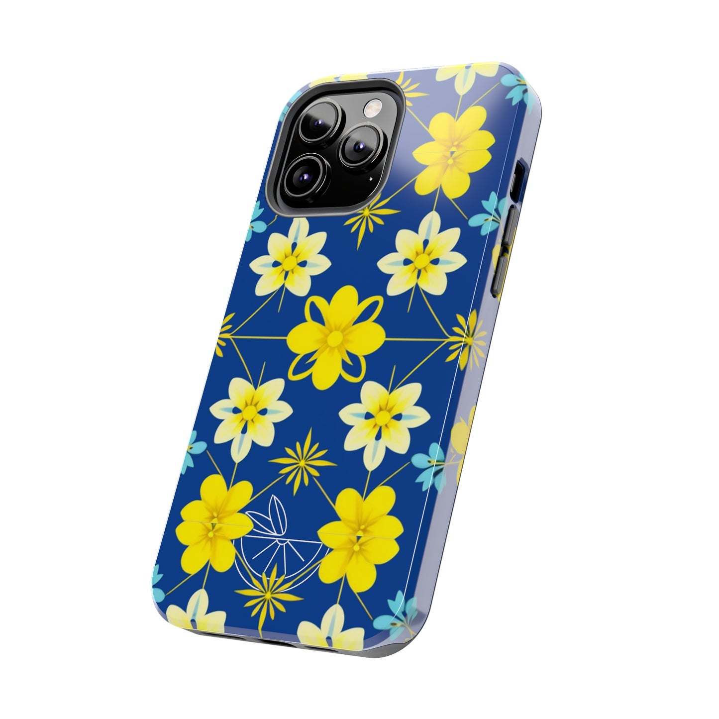 Vintage Yellow Flowers Tough Phone Cases