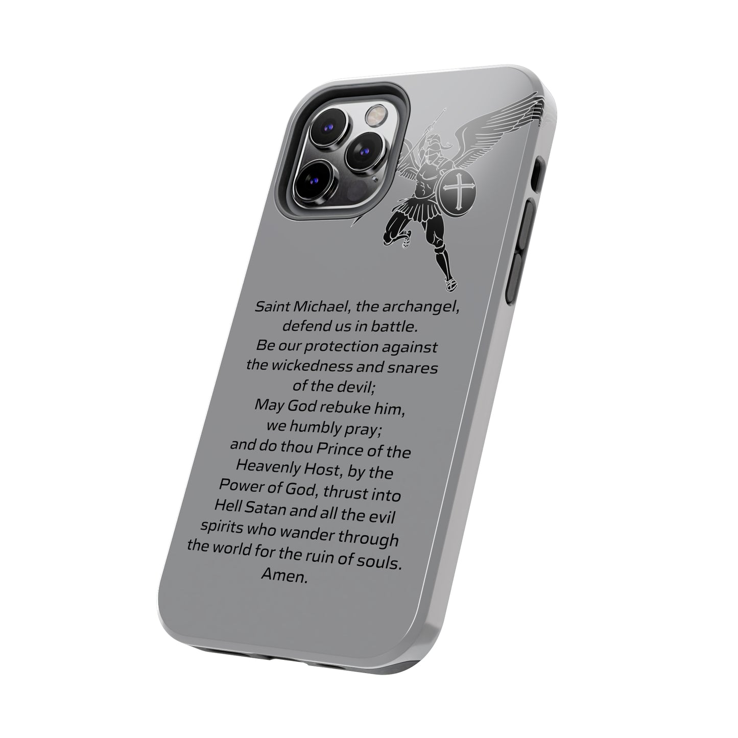 Saint Michael Art Design Tough Phone Cases