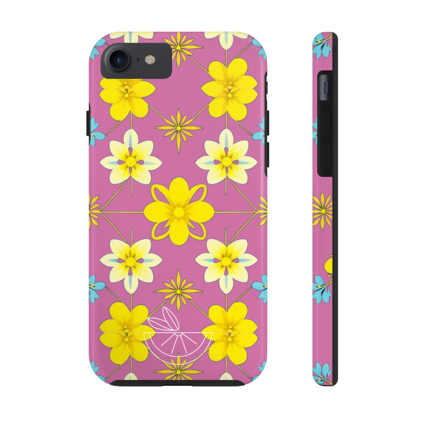 Vintage Yellow Flowers Tough Phone Cases