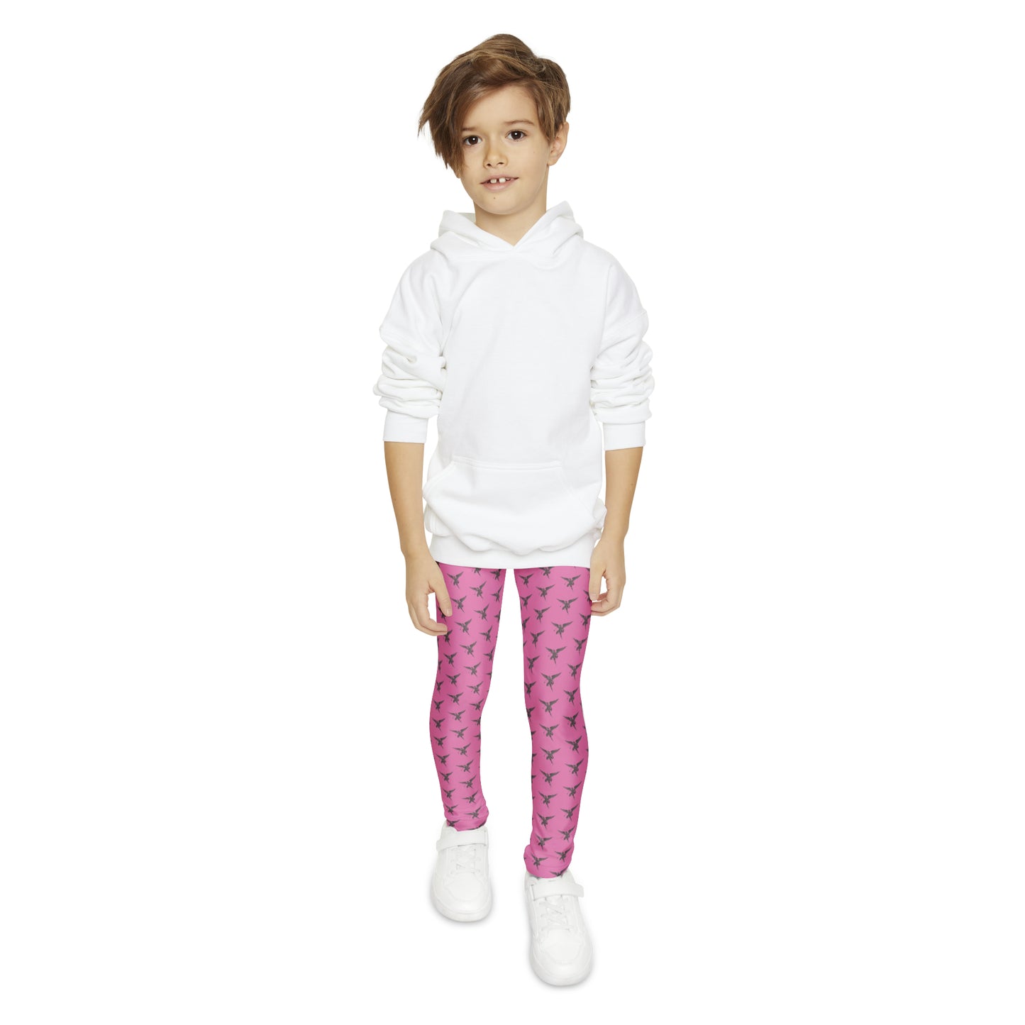 Saint Michael Youth Full-Length Leggings (AOP)