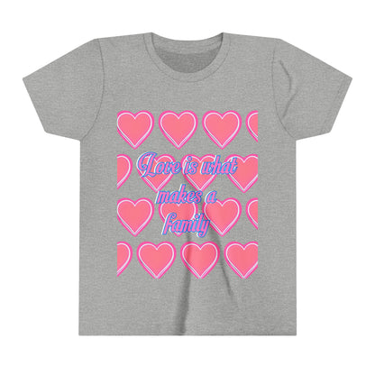 HLC Love is WMAF  Youth Short Sleeve Tee