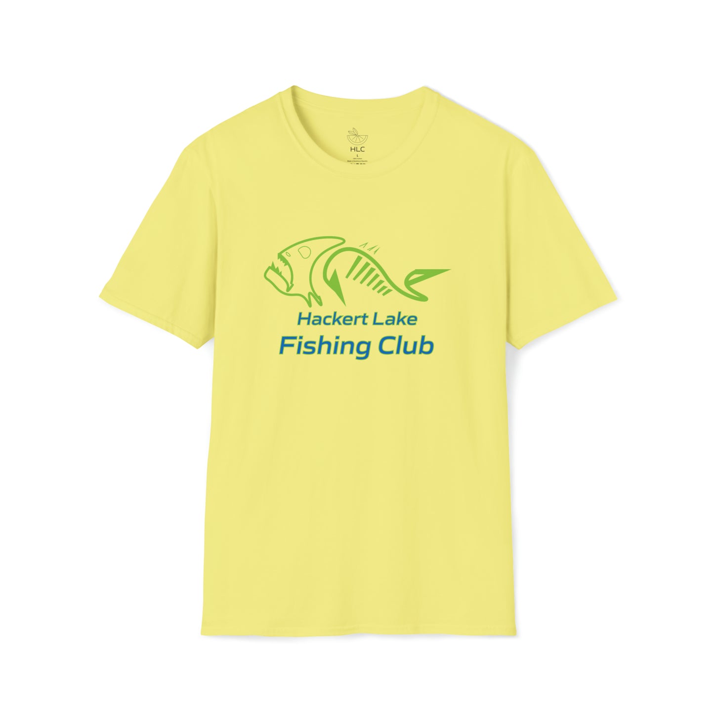 FCF Co. Hackert Lake Fishing Club Unisex Softstyle T-Shirt