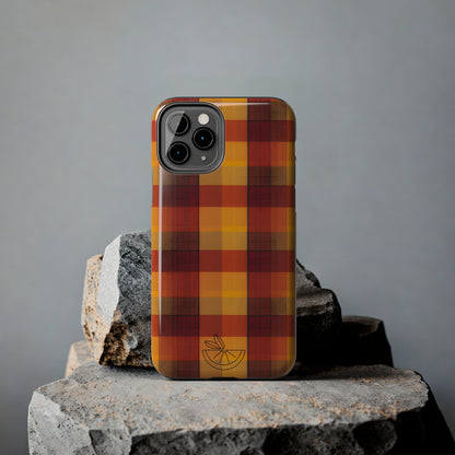 Vintage Fall Plaid HLC Tough Phone Cases