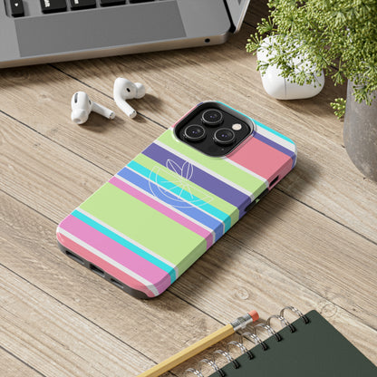 Beachy Stripes Tough Phone Cases