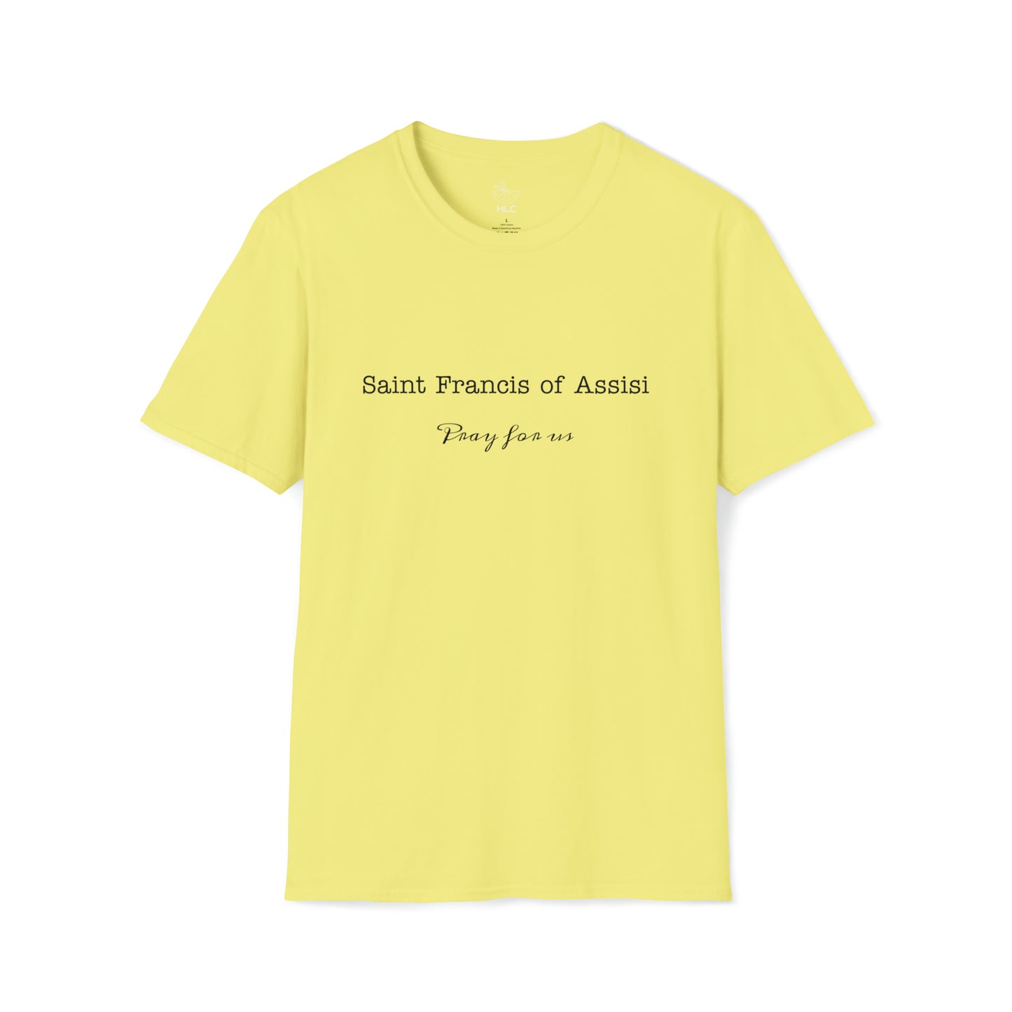 Saint Francis of Assisi Unisex Softstyle T-Shirt