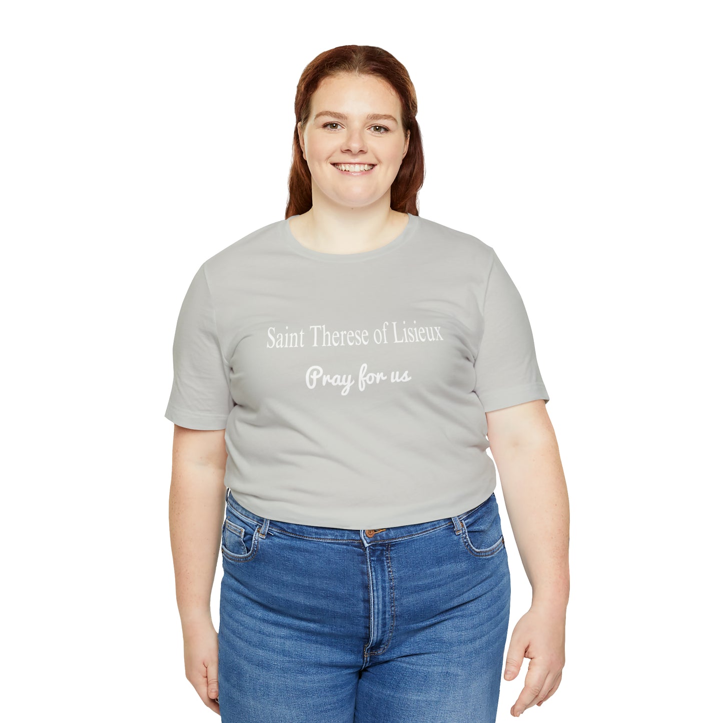 Saint Therese of Lisieux Unisex Jersey Short Sleeve Tee