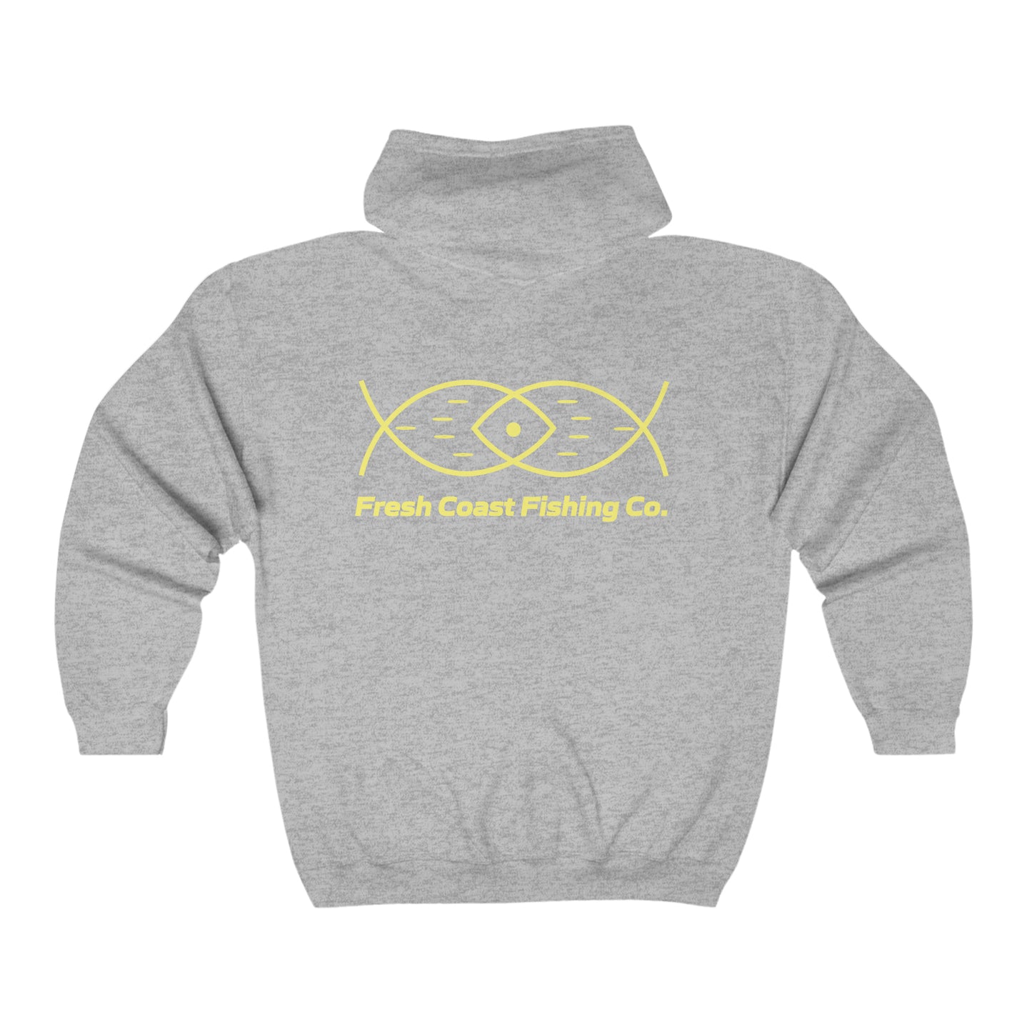 FCF Co. Live Fresh Unisex Heavy Blend™ Full Zip Hooded Sweatshirt