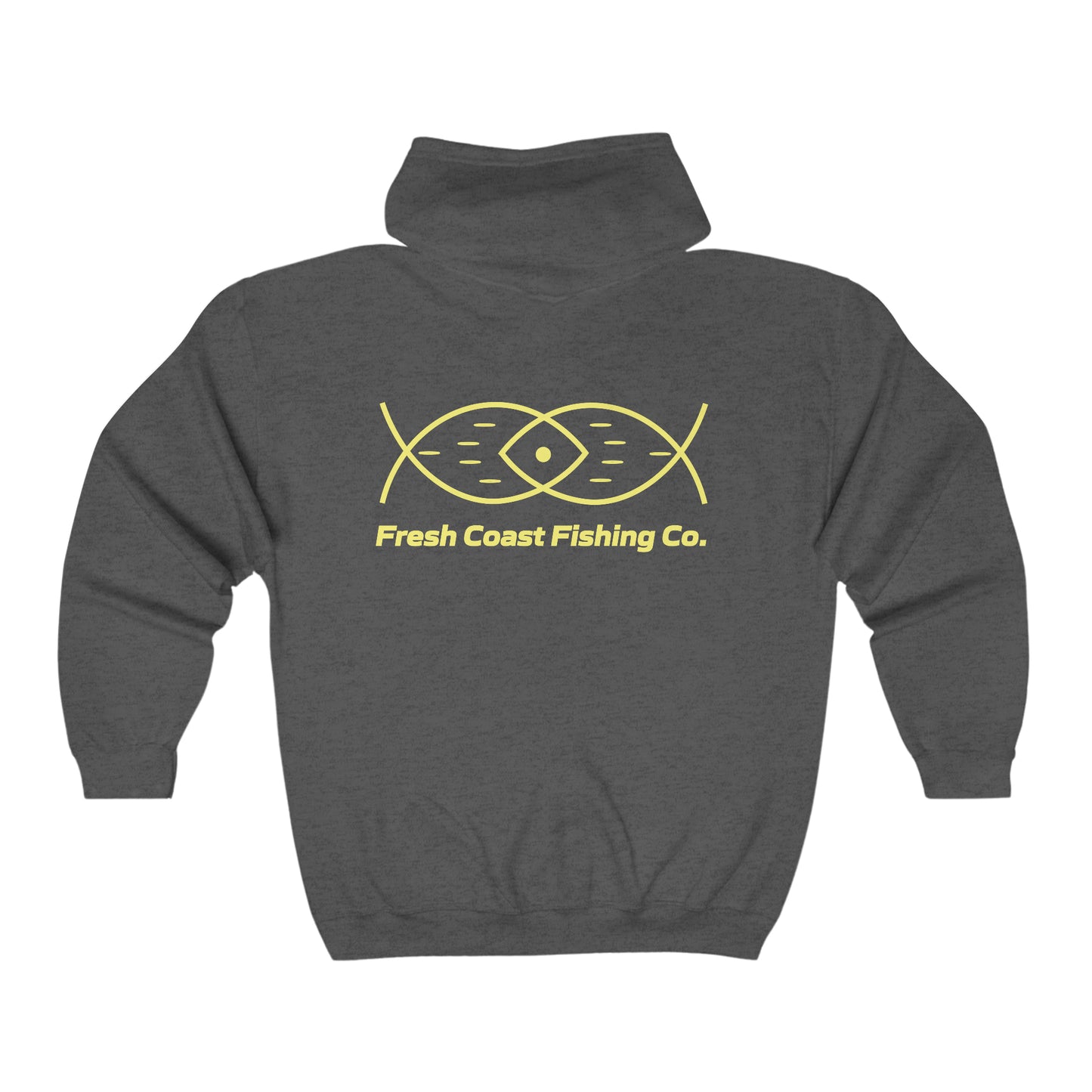 FCF Co. Live Fresh Unisex Heavy Blend™ Full Zip Hooded Sweatshirt