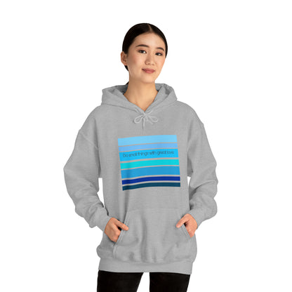 HLC Blue Stripes Unisex Heavy Blend™ Hooded Sweatshirt